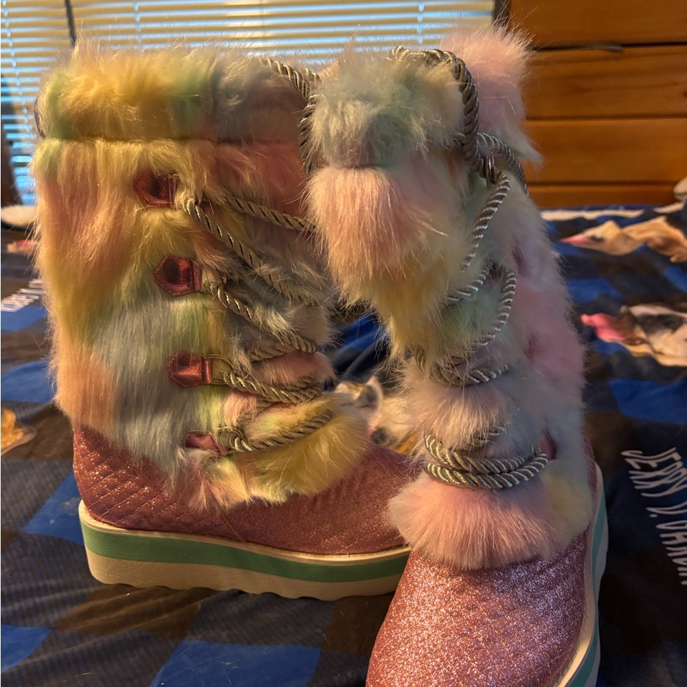 Irregular Choice Festival Boots! NWOT